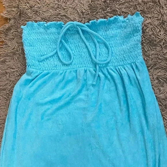 Women's Sleeveless Smocked Terry Convertible Dress - Wild Fable™ - Picture 4 of 9